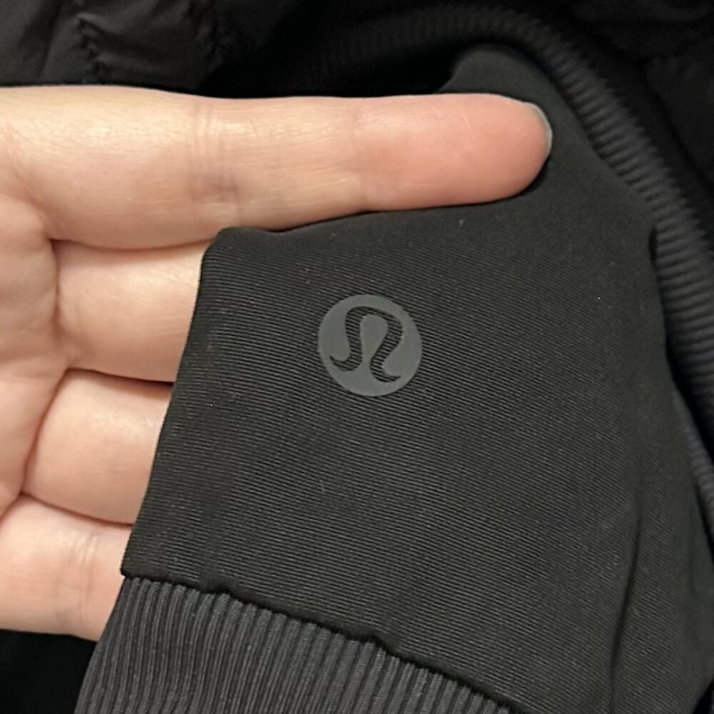 Lululemon Non-Stop Cotton Reversible Bomber Jacket in Black - Picture 11 of 16